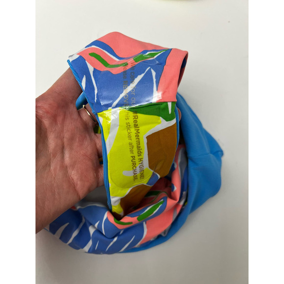 NWT Maaji Suzy Q Reversible Bottom & Rainbow Affair Triangle Top, Size Small - Picture 6 of 8